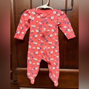 Carter's One Pieces | Infant Girls
Carter's Pink Floral Footie Sleep Size 9M
